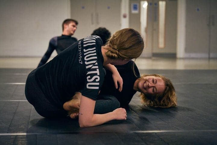 Kingston Jiu Jitsu members training together