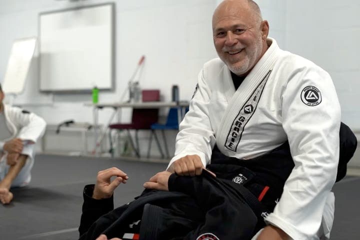 Kingston Jiu Jitsu members drilling Brazilian Jiu Jitsu technique