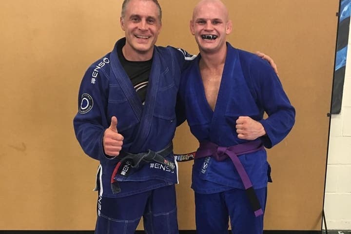 Dan Promoted to Purple Belt