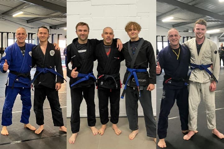 Four New Blue Belts!