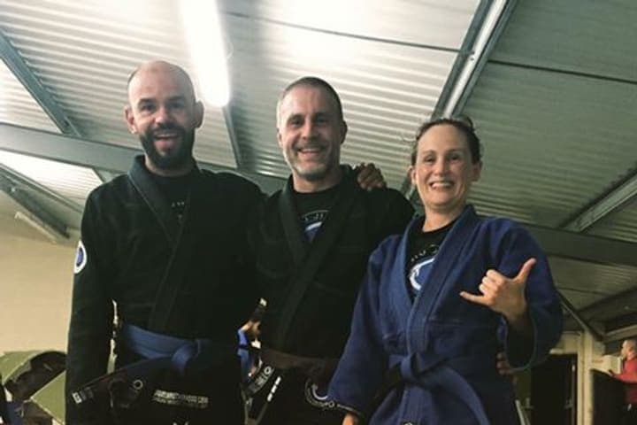 Four new blue belts!