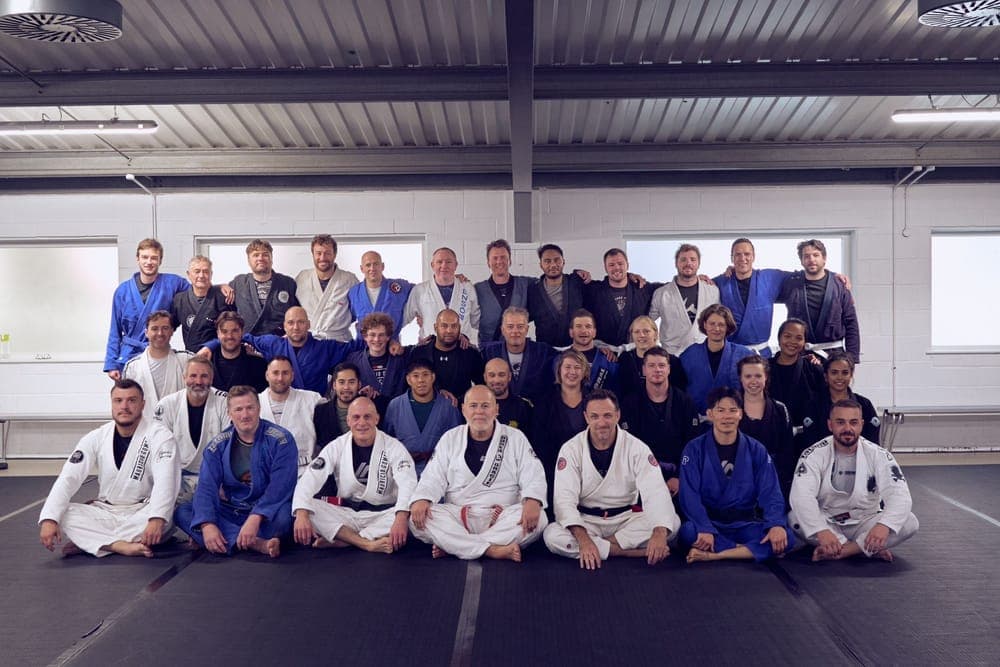 The Kingston Jiu Jitsu academy team photographed together