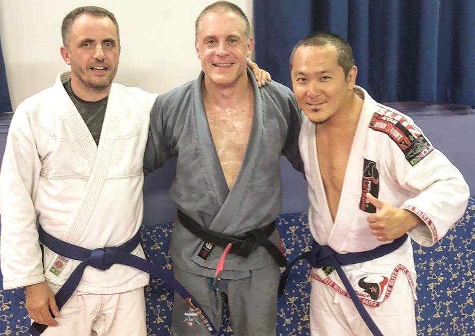 Three New Blue Belts