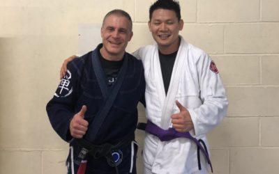 Dan Promoted to Purple Belt