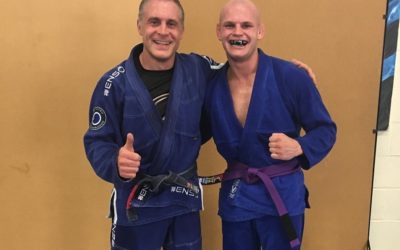 Dan Promoted to Purple Belt