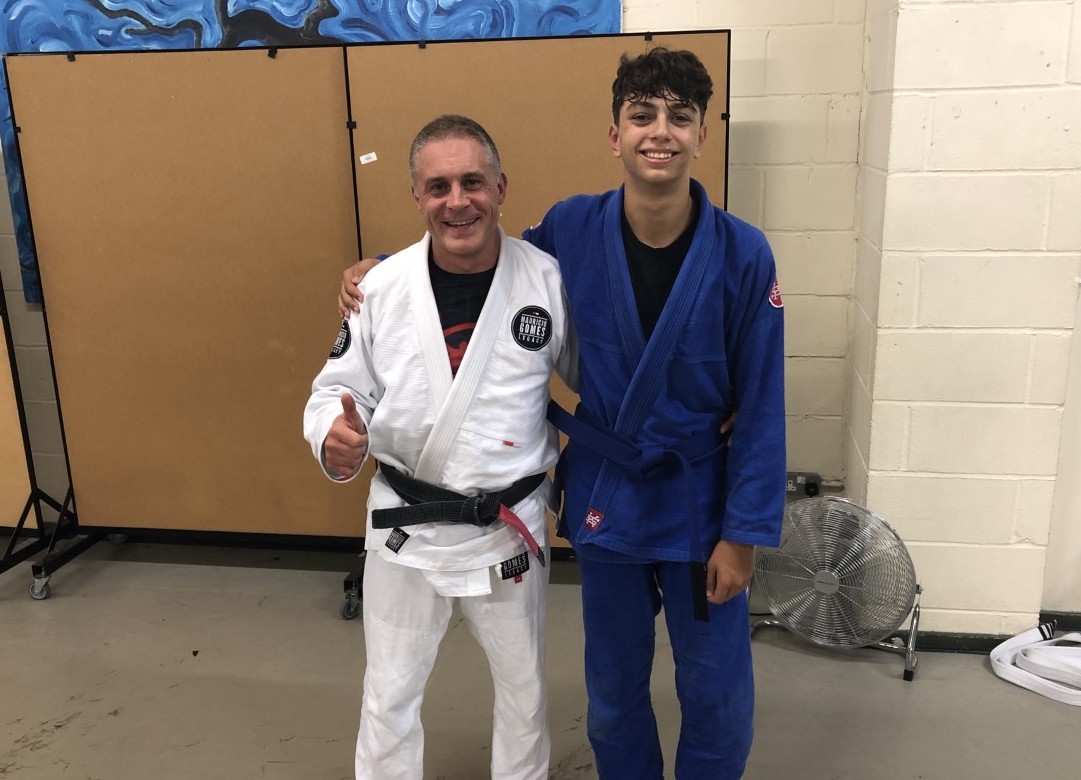 Three New Blue Belts