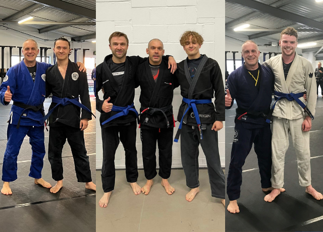 Four New Blue Belts!